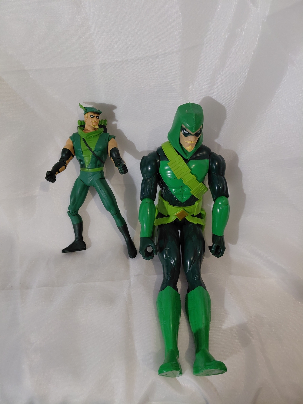 Green Hooded Archer Action Figure Duo